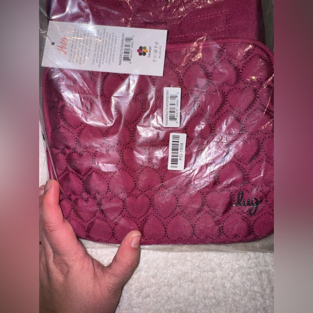 NWT in plastic Lug Ranger Love Ultra X Crossbody Bag (Raspberry) LIMITED EDITION